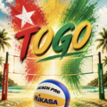 Le Togo s’arrête en 16es de finale face à l’Égypte en Championnat d’Afrique de beach-volley